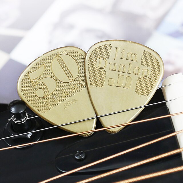 Kostki do gitary Dunlop 50-lecie Bass Mediator nylonowe - dla gitary akustycznej, elektrycznej i klasycznej - Wianko - 5