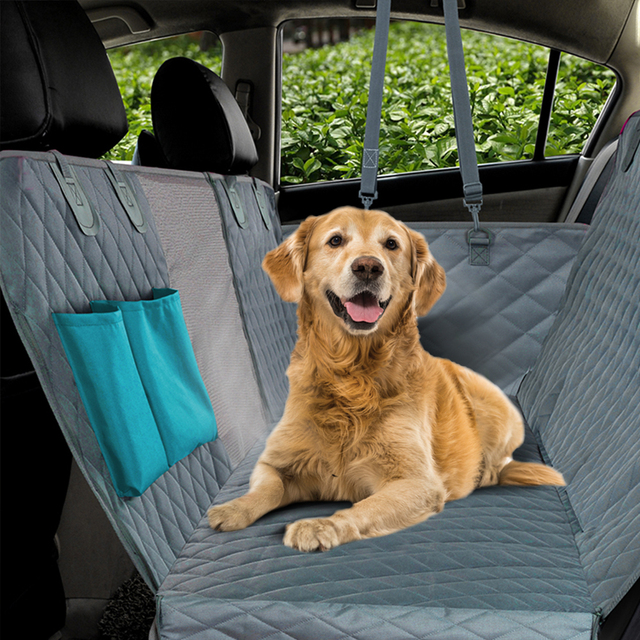 Składany hamak podróżny dla psa na tylne siedzenie samochodu - mata nosidełka wodoodporne - Wianko - 11