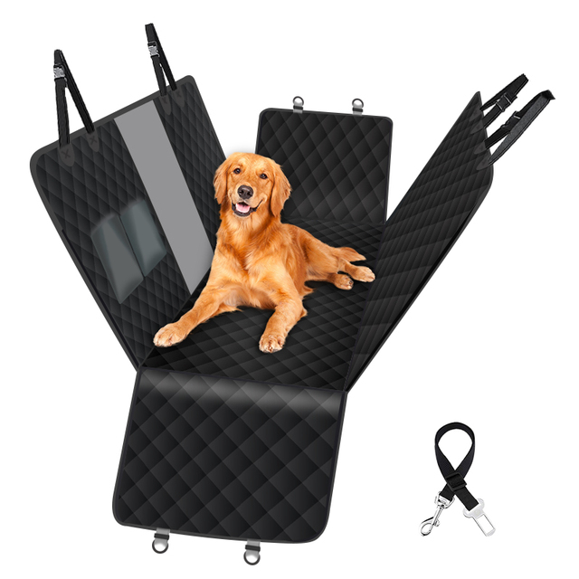Składany hamak podróżny dla psa na tylne siedzenie samochodu - mata nosidełka wodoodporne - Wianko - 13