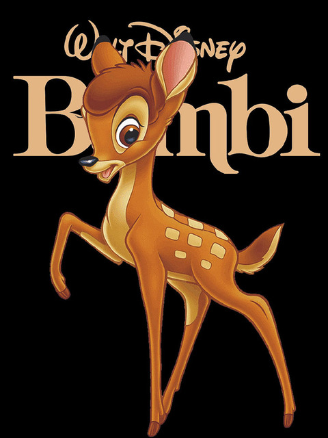 Obraz na płótnie Disney Classic Anime Modern Fawn Bambi - plakaty i druki obrazy na ścianę dla dzieci i salonu domowego - Wianko - 5