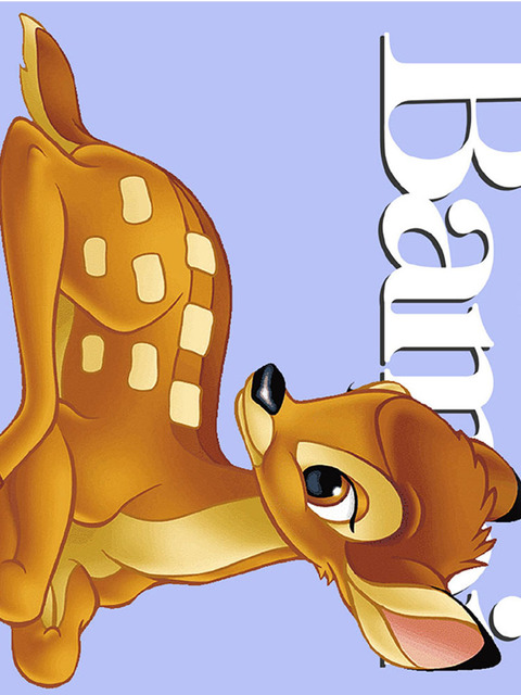 Obraz na płótnie Disney Classic Anime Modern Fawn Bambi - plakaty i druki obrazy na ścianę dla dzieci i salonu domowego - Wianko - 4