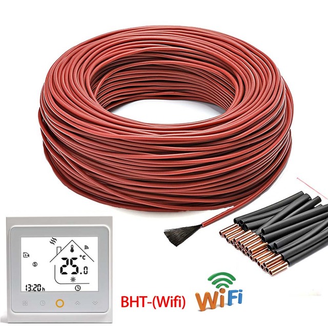 Nietoksyczny i bezwonny kabel grzejny z włókna węglowego 24K 17ohm, wysokiej jakości, niski koszt - Wianko - 29