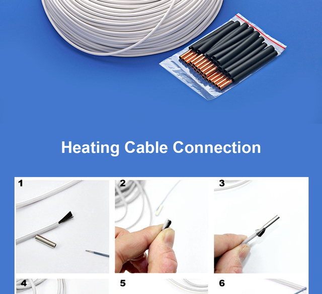Nietoksyczny i bezwonny kabel grzejny z włókna węglowego 24K 17ohm, wysokiej jakości, niski koszt - Wianko - 16