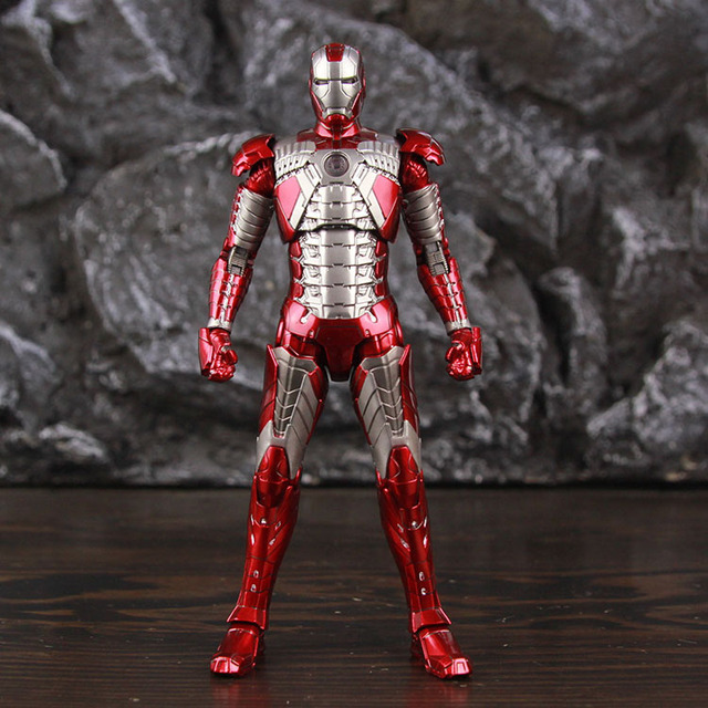 Ręcznie robiona figurka akcji Iron Man 3 z blaskiem - kolekcja 10. Rocznica Avengers - Wianko - 3