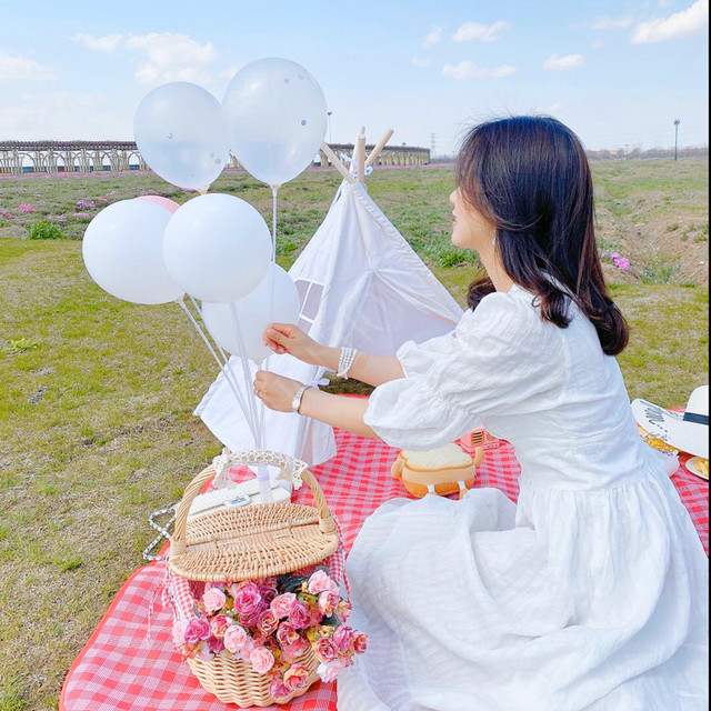 Zestaw balon stojak - uchwyt na balon, idealny do dekoracji na przyjęcie urodzinowe dzieci i dorosłych, wesele, eventy - balon w zestawie - Wianko - 40