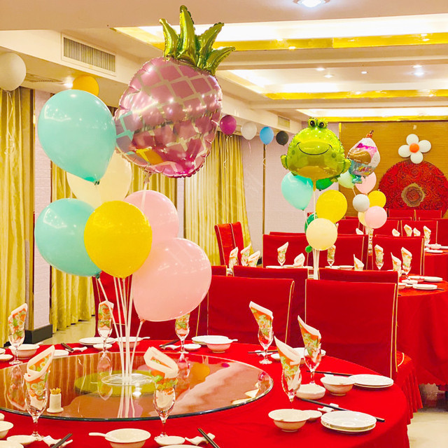 Zestaw balon stojak - uchwyt na balon, idealny do dekoracji na przyjęcie urodzinowe dzieci i dorosłych, wesele, eventy - balon w zestawie - Wianko - 41