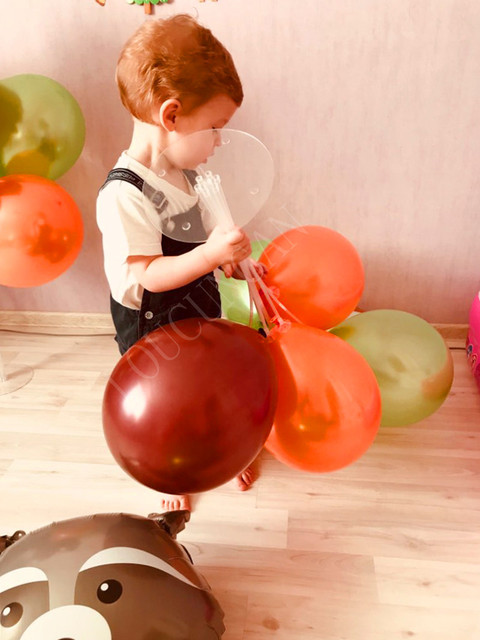 Zestaw balon stojak - uchwyt na balon, idealny do dekoracji na przyjęcie urodzinowe dzieci i dorosłych, wesele, eventy - balon w zestawie - Wianko - 36
