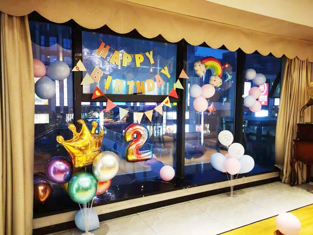 Zestaw balon stojak - uchwyt na balon, idealny do dekoracji na przyjęcie urodzinowe dzieci i dorosłych, wesele, eventy - balon w zestawie - Wianko - 44
