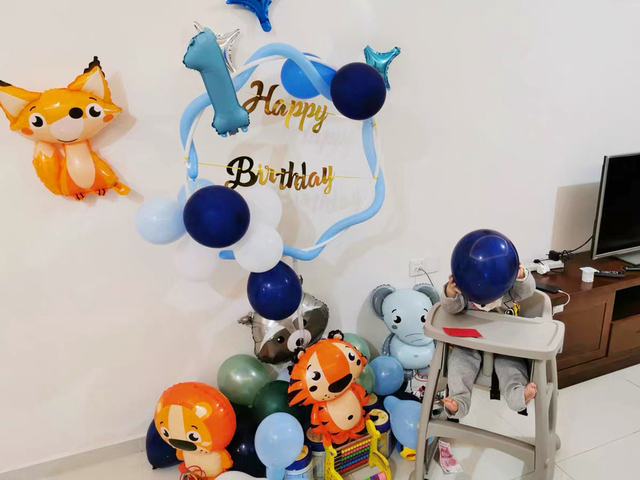 Zestaw balon stojak - uchwyt na balon, idealny do dekoracji na przyjęcie urodzinowe dzieci i dorosłych, wesele, eventy - balon w zestawie - Wianko - 24