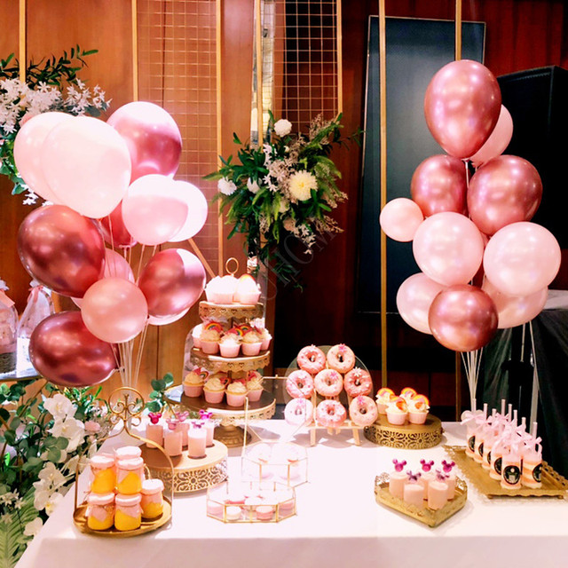 Zestaw balon stojak - uchwyt na balon, idealny do dekoracji na przyjęcie urodzinowe dzieci i dorosłych, wesele, eventy - balon w zestawie - Wianko - 34
