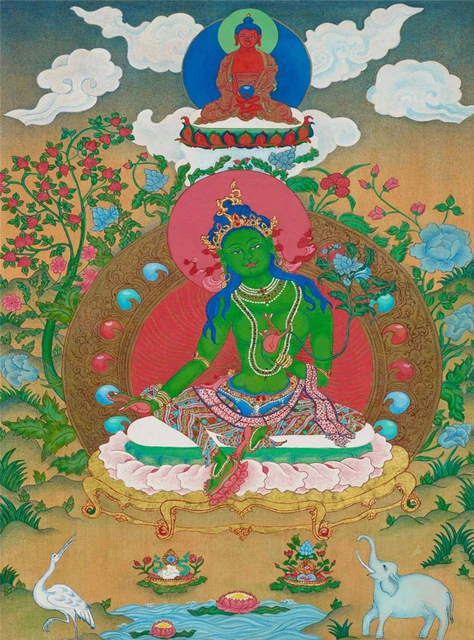 5D Diamentowe malowanie obrazu abstrakcyjnego Buddha HD Sitting Lotus Decoration Mosaic for Home - Wianko - 5