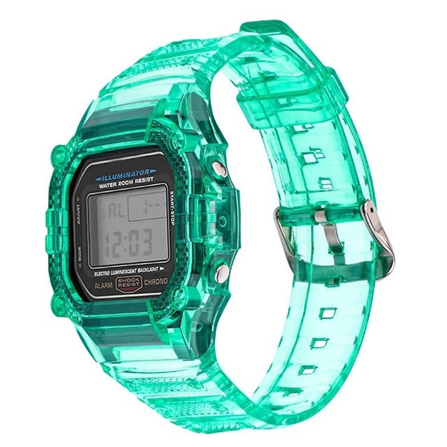 Pasek zastępczy TPU do zegarka Casio G-Shock DW-5600 GW-B5600 G-5600E G-5000 - przezroczysty - Wianko - 29