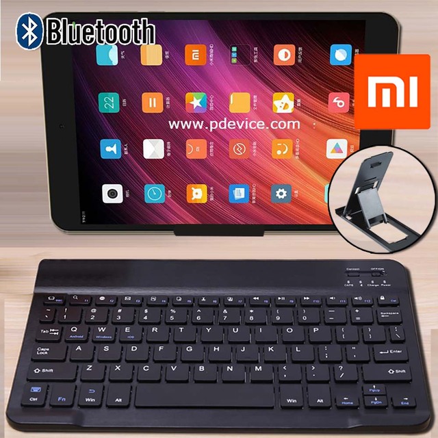 Smukła klawiatura Bluetooth do tabletu Xiaomi Mi Pad 4 Plus, ładowana, przenośna i bezprzewodowa - Wianko - 1