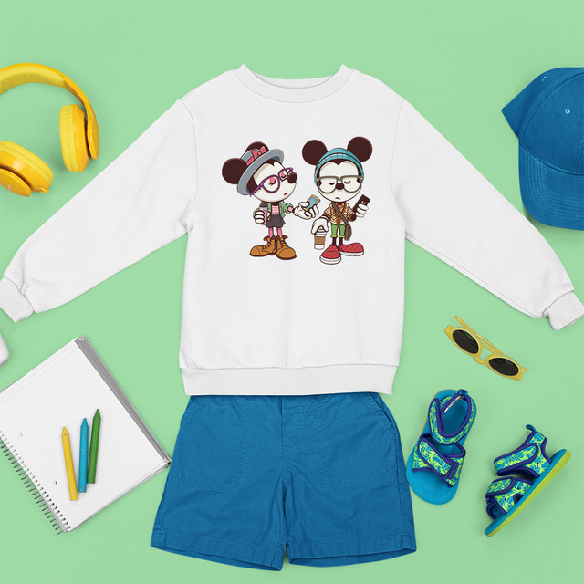 Bluza dziecięca Disney Mickey Mouse, Kaczor Donald i Goofy, wzór moda, wygodna, 3-8T, wykwintna, gorąca sprzedaż - Wianko - 21