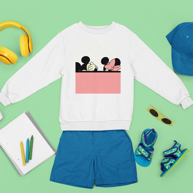 Bluza dziecięca Disney Mickey Mouse, Kaczor Donald i Goofy, wzór moda, wygodna, 3-8T, wykwintna, gorąca sprzedaż - Wianko - 12