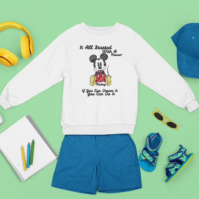 Bluza dziecięca Disney Mickey Mouse, Kaczor Donald i Goofy, wzór moda, wygodna, 3-8T, wykwintna, gorąca sprzedaż - Wianko - 4