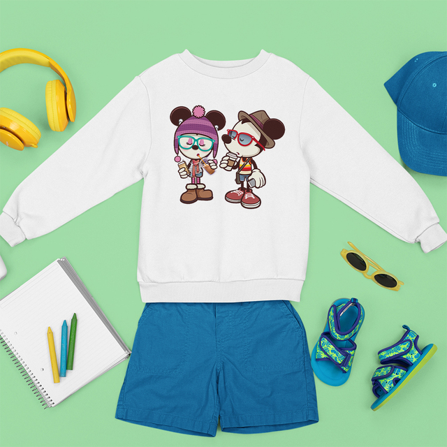 Bluza dziecięca Disney Mickey Mouse, Kaczor Donald i Goofy, wzór moda, wygodna, 3-8T, wykwintna, gorąca sprzedaż - Wianko - 20