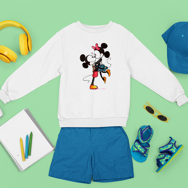 Bluza dziecięca Disney Mickey Mouse, Kaczor Donald i Goofy, wzór moda, wygodna, 3-8T, wykwintna, gorąca sprzedaż - Wianko - 7