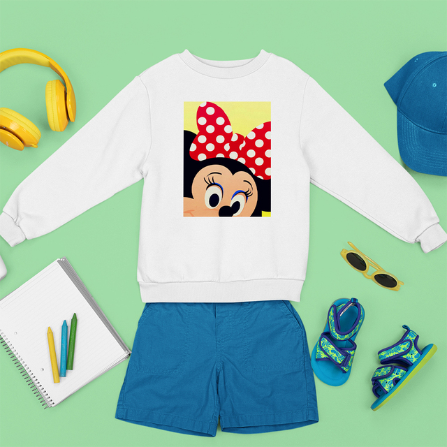 Bluza dziecięca Disney Mickey Mouse, Kaczor Donald i Goofy, wzór moda, wygodna, 3-8T, wykwintna, gorąca sprzedaż - Wianko - 9