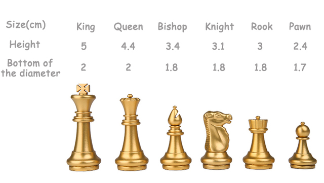 Złote i srebrne średniowieczne składane szachy z magnetyczną szachownicą - Wianko - 7