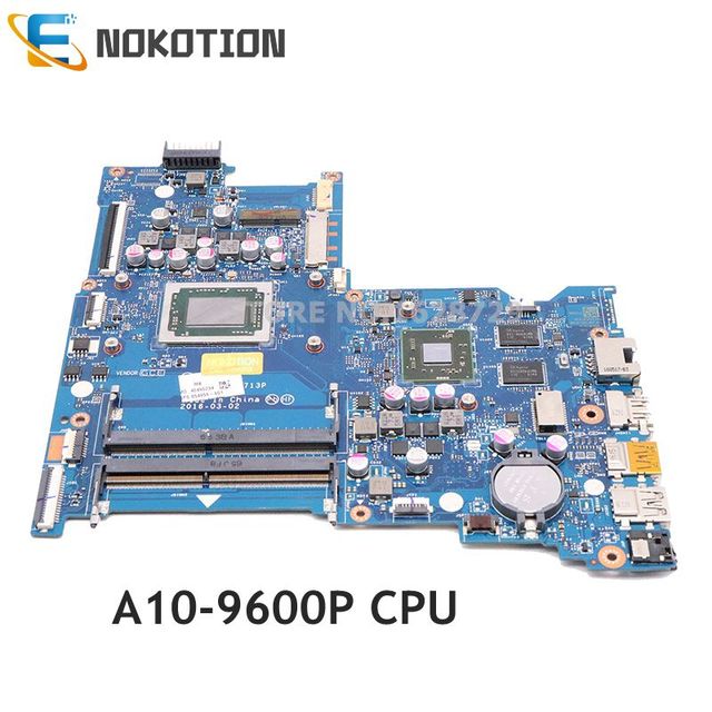 Płyta główna do laptopa HP 15-BA z procesorem A10-9600P i kartą graficzną M445DX, numer produktu 854959-601 854959-001 854960-001, NOKOTION BDL51 LA-D713P - Wianko - 1