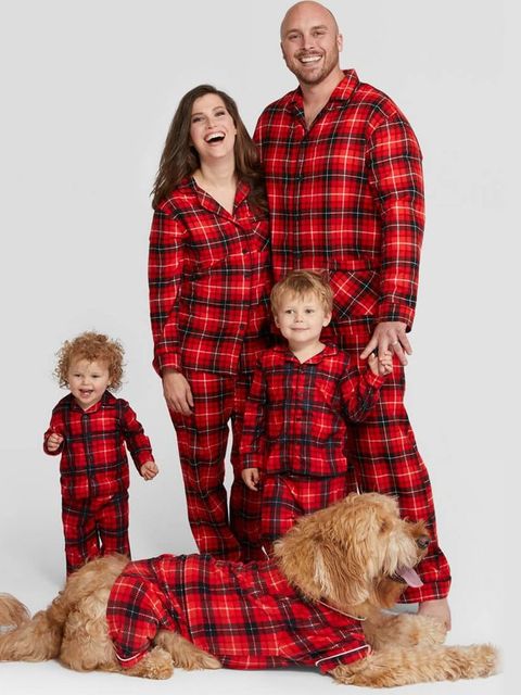 Zestaw piżam dla rodzin - najnowszy model na jesień i zimę - Wianko - 1