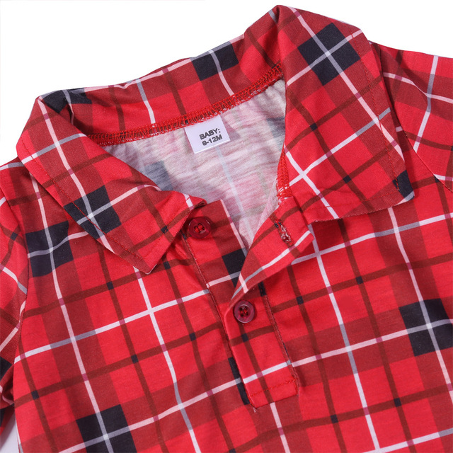 Zestaw piżam dla rodzin - najnowszy model na jesień i zimę - Wianko - 15