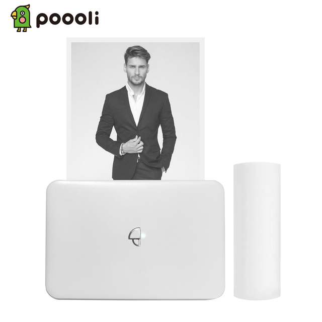 Przenośna drukarka termiczna Poooli L3 110mm 300dpi z bezprzewodowym połączeniem Bluetooth - wsparcie dla Smartfona i Laptopa do pracy w domu - Wianko - 24