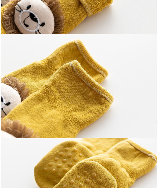 Skarpetki dla dzieci Cartoon Baby Girl z antypoślizgowym klejem, idealne na zimę 2021 - Wianko - 8