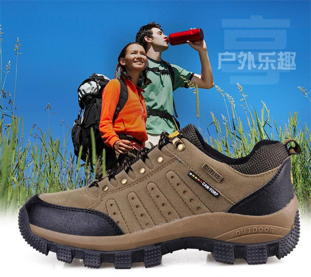 Wysokiej jakości męskie i damskie buty trekkingowe sportowe odporne na warunki atmosferyczne i idealne do wspinaczki oraz polowania - Wianko - 2