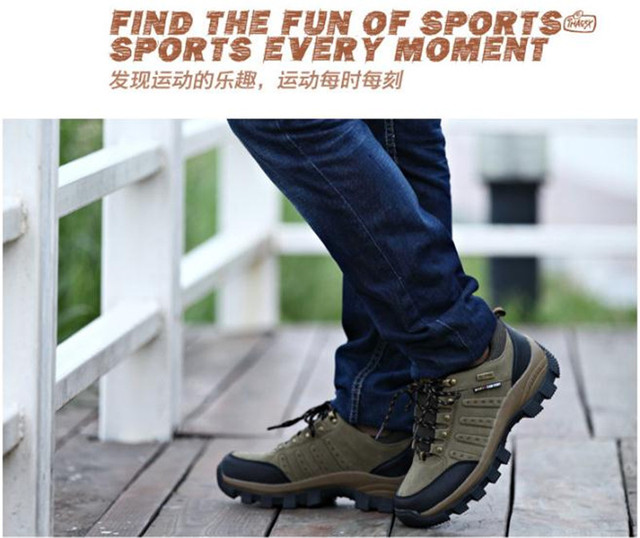 Wysokiej jakości męskie i damskie buty trekkingowe sportowe odporne na warunki atmosferyczne i idealne do wspinaczki oraz polowania - Wianko - 11