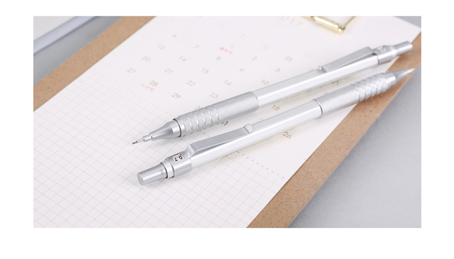 Automatyczny ołówek M&G do rysowania na metalu 0.5/0.7mm, zestaw ołówków HB z grafitowymi wkładami - dla studentów i przyborów szkolnych - Wianko - 13