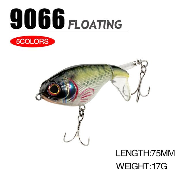 Ołówek przynętowy Topwater 2021 75mm/17g do łowienia basów Whopper Plopper Żaba Swimbait Trolling Pesca - Wianko - 2