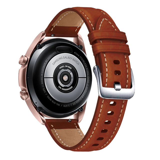 Pasek zegarka GT2/GT2 Pro/GT2E na Huawei - prawdziwa skóra, szerokość 22mm - Wianko - 22