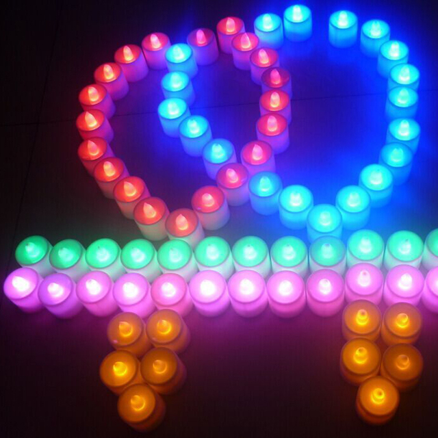 Elektroniczna świeca świetlna LED z podgrzewaczem, posiadaczem i baterią - dekoracja bożonarodzeniowa - Wianko - 9