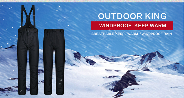 Gruby ciepły kombinezon narciarski dla kobiet - kurtka i spodnie z zestawu - Wianko - 28