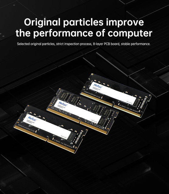 Pamięć RAM Netac DDR4 8GB 2666MHz/3200MHz SO-DIMM laptopowa o wysokiej wydajności - Wianko - 2