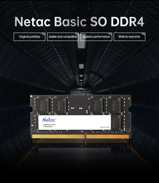 Pamięć RAM Netac DDR4 8GB 2666MHz/3200MHz SO-DIMM laptopowa o wysokiej wydajności - Wianko - 1