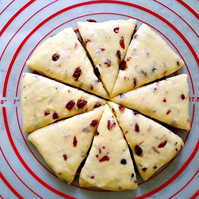 Forma silikonowa trójkątna do ciasta - Pan do pizzy, plastry, formy na ciasto owocowe, lody - narzędzie do pieczenia DIY - Wianko - 3