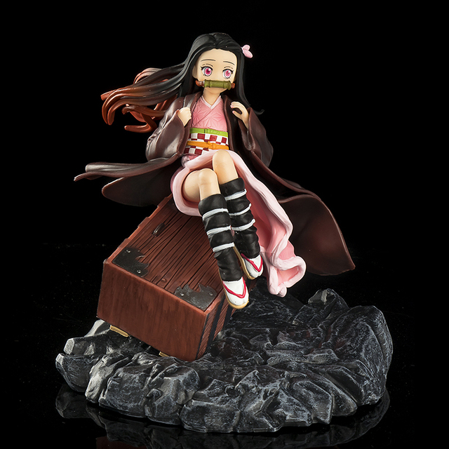 Demon Slayer - figura GK Kamado Nezuko Tanjirou, PVC, akcji, kolekcjonerska - Wianko - 2
