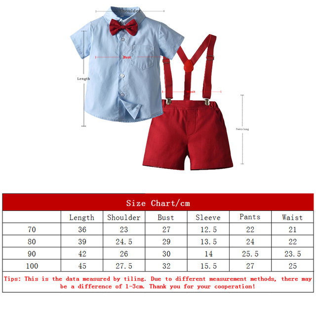 Zestaw garniturków, koszul i kombinezonów dla chłopców, 2 sztukiOstateczny przewinienie dla chłopców, składający się z garniturków, koszul i kombinezonów, w noworodkowych rozmiarach - Wianko - 1
