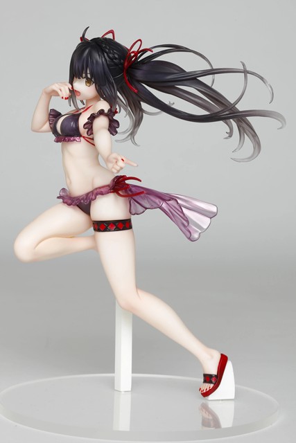 Najnowsza figurka-model kolekcjonerska Tokisaki Kurumi z japońskiego anime - strój kąpielowy (2021) - Wianko - 5