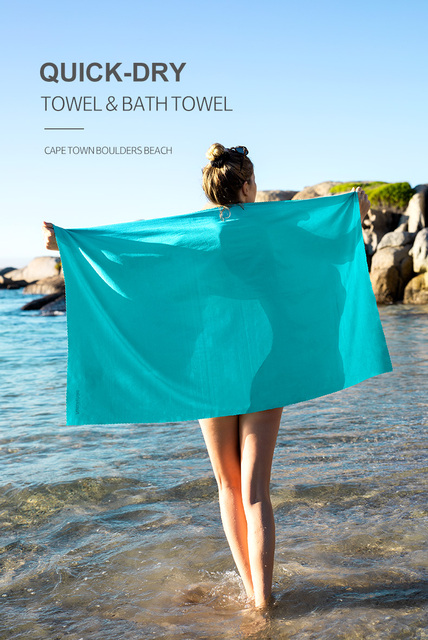 Naturehike Ultralight ręcznik pływacki zapewniający szybkie suszenie i oddychający, idealny na plażę, wędrówki i basen - Wianko - 1