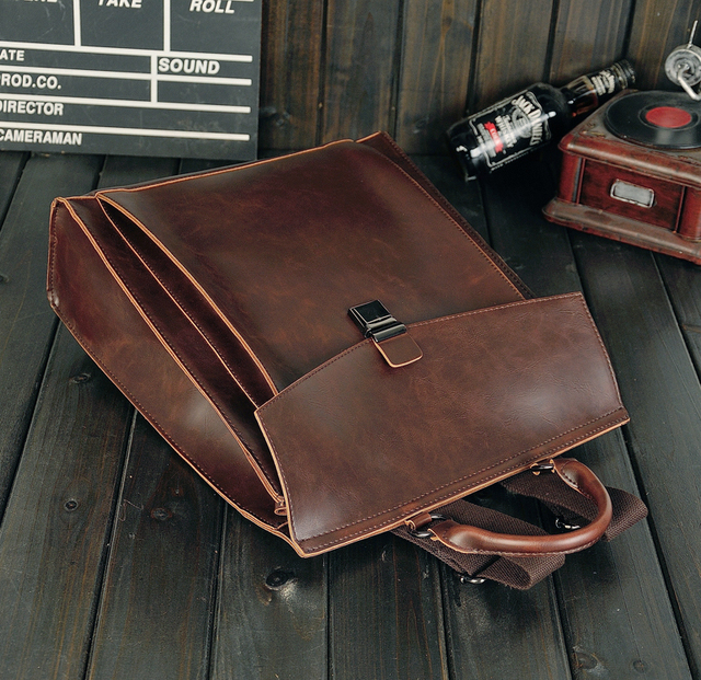 Damski plecak Vintage o dużej pojemności na laptopa, skórzana torba 14 - Wianko - 14