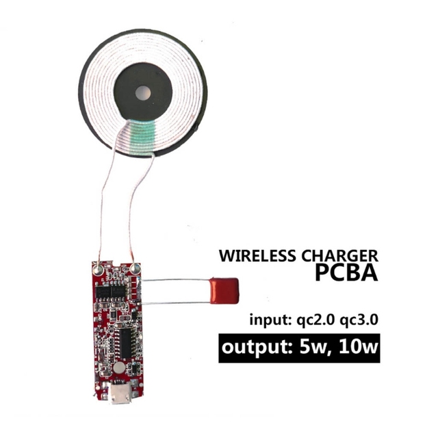 10W Moduł PCBA Qi do szybkiego bezprzewodowego ładowania z portem Micro USB - Wianko - 7