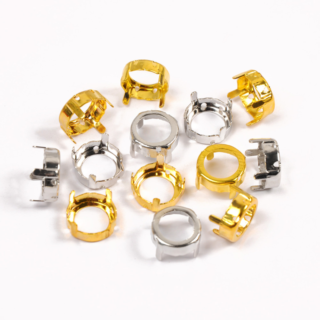 Klejnot Jonquil Strass Rivoli z okrągłym kształtem - perfekcyjna aplikacja kryształów dżetów na ubrania i biżuterię - Wianko - 7