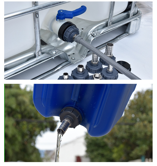 Adapter gwintowany żeński 1/2 3/4 1 do złącza IBC na zbiornik wody - narzędzie do wymiany zaworów i podłączenia w ogrodzie - Wianko - 5
