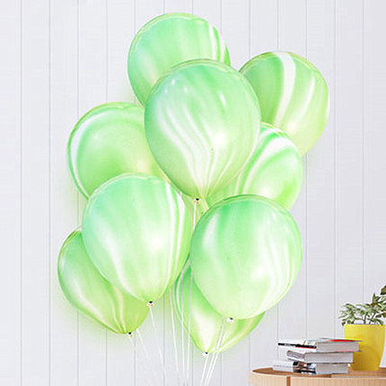 10 sztuk kolorowych chmur agatowych balonów lateksowych o średnicy 12 cali do dekoracji urodzinowych, ślubnych i dziecięcych zabaw - Wianko - 5