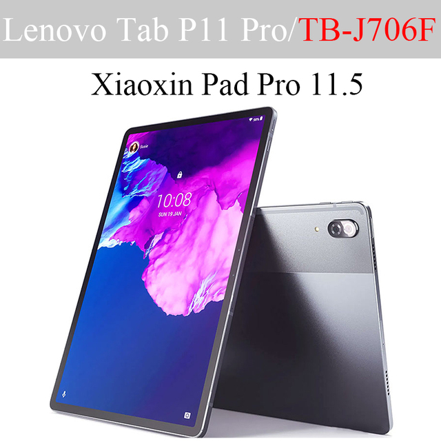 Etui na Tablet Lenovo Tab P11 Pro 2019 - silikonowa ochronna pokrywa przezroczysta Xiao xin Pad 11.5 TB-J706F - Wianko - 1