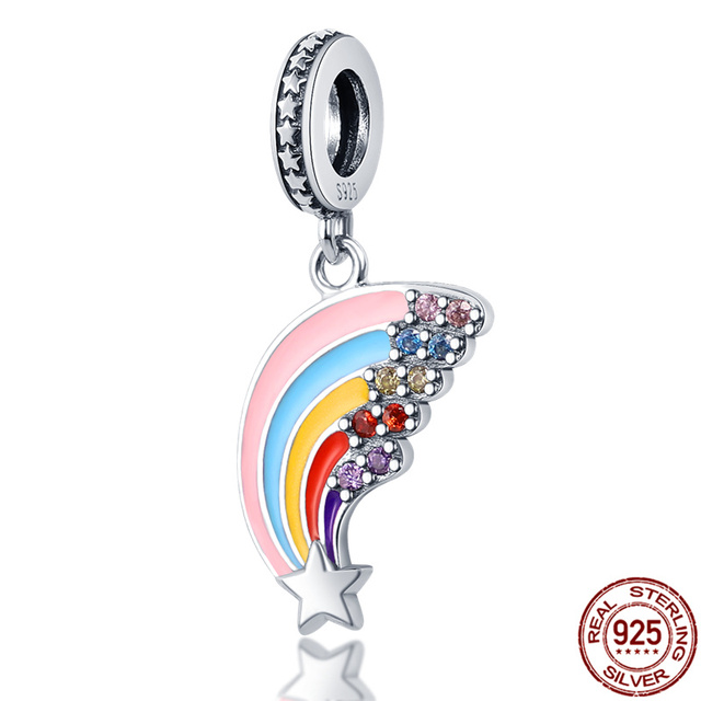 Wisiorek 925 srebro Boutique w nowym stylu z koralikami pasujący do oryginalnych bransoletek Pandora - panie biżuteria - Wianko - 8